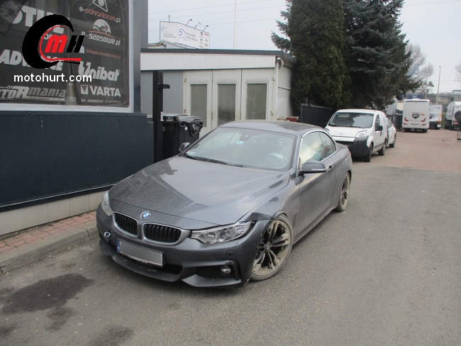 BMW 435 cabrio 2015 naprawa powypadkowa 