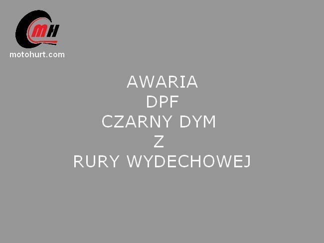 Czy zapchany DPF ma coś wspólnego z czarnym dymem z tyłu samochodu jak jedziesz?