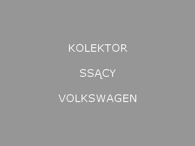 Wymiana kolektora ssącego Volkswagen Warszawa